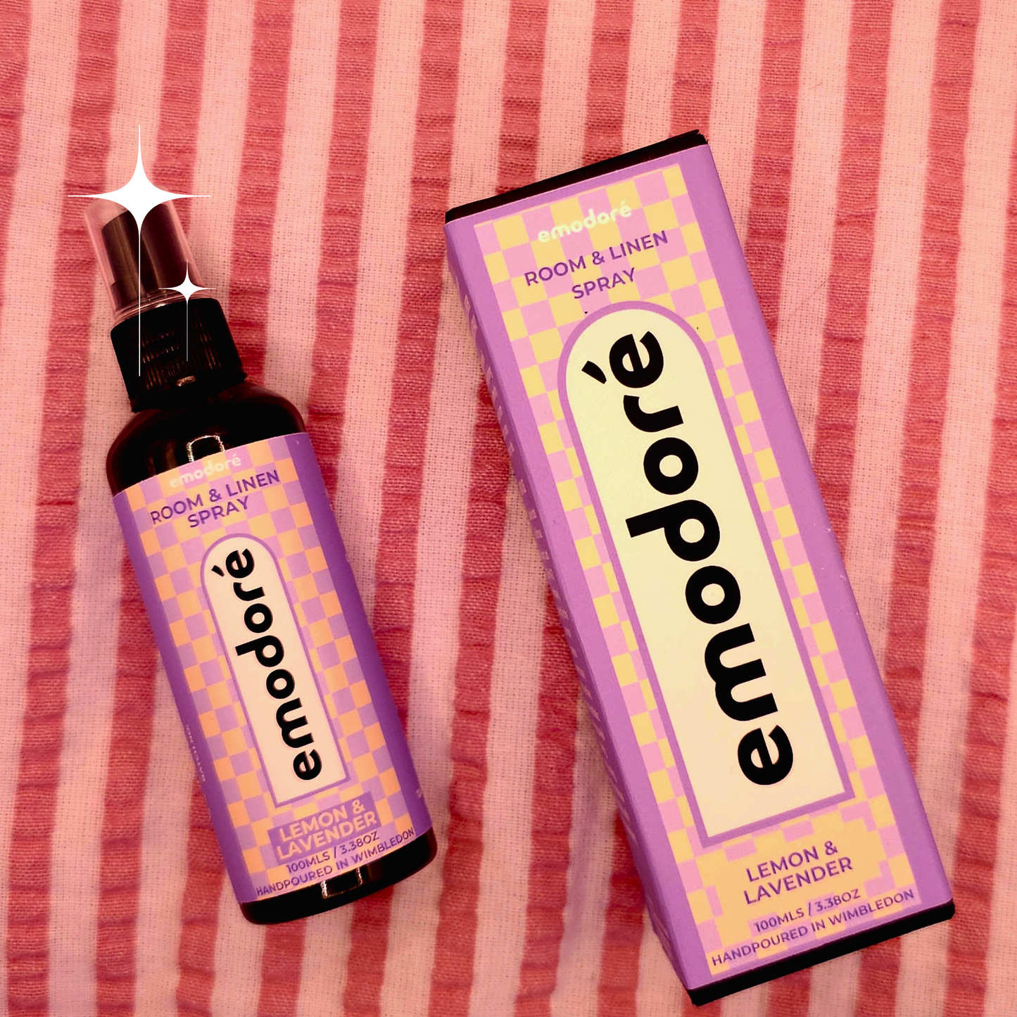 Lemon & Lavender Room Spray | Fresh Citrus Home Fragrance
