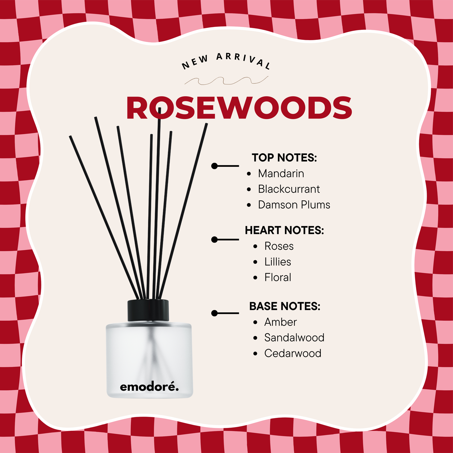 Rosewoods Reed Diffuser
