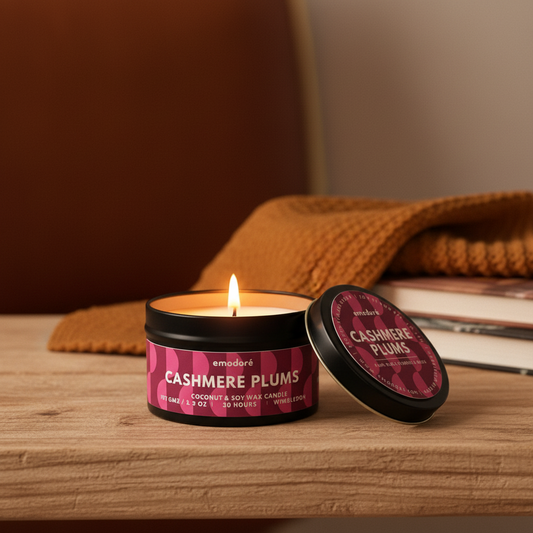 Cashmere Plums 8oz Candle