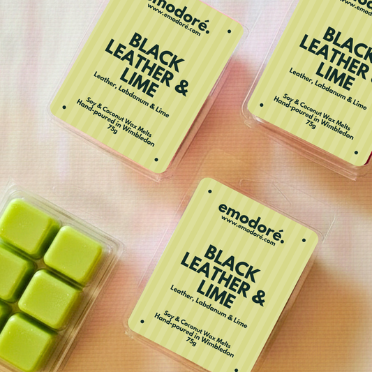 Black Leather & Lime Wax Melts