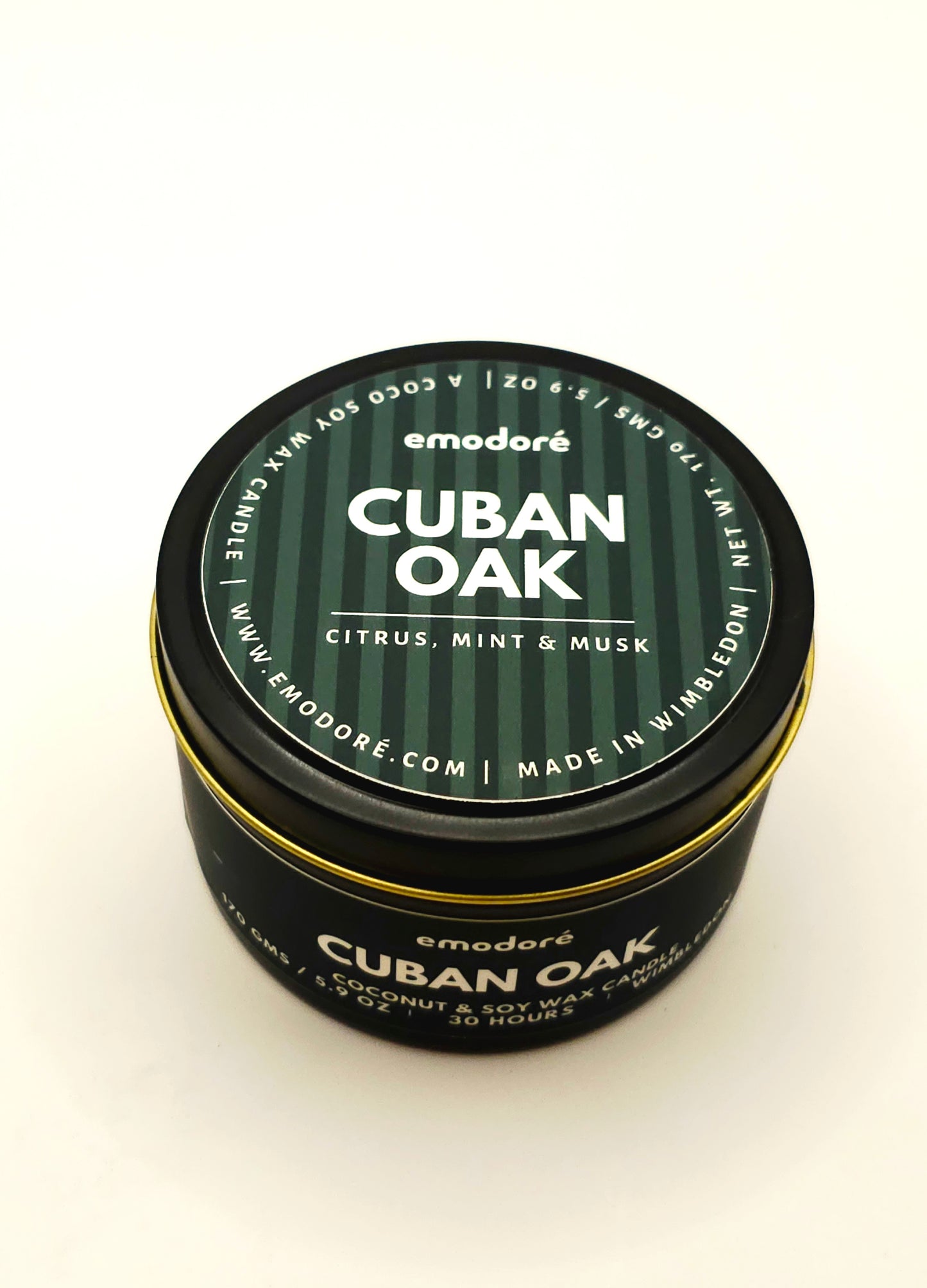 Cuban Oak 8oz Candle