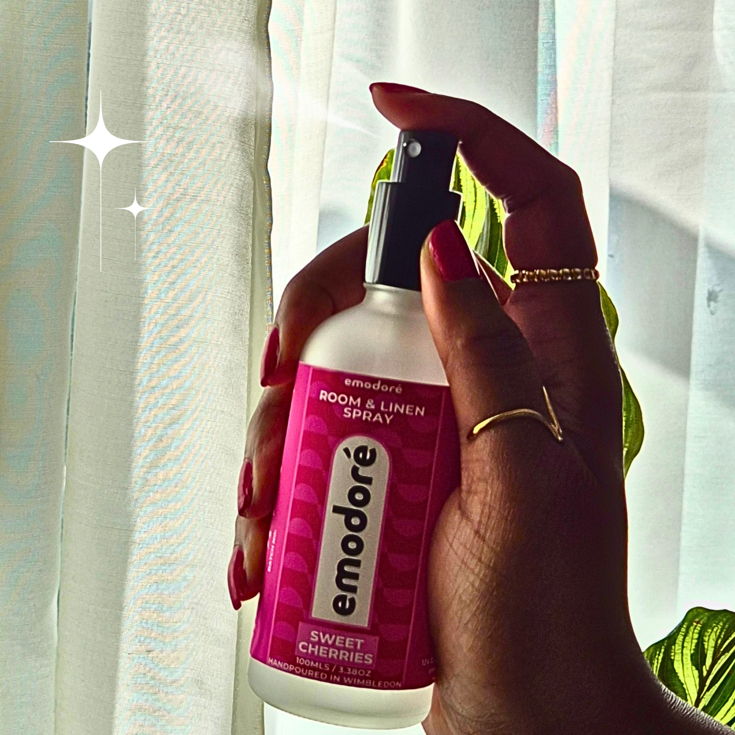 Sweet Cherry Linen Spray | Warm Sweet Luxury Scent