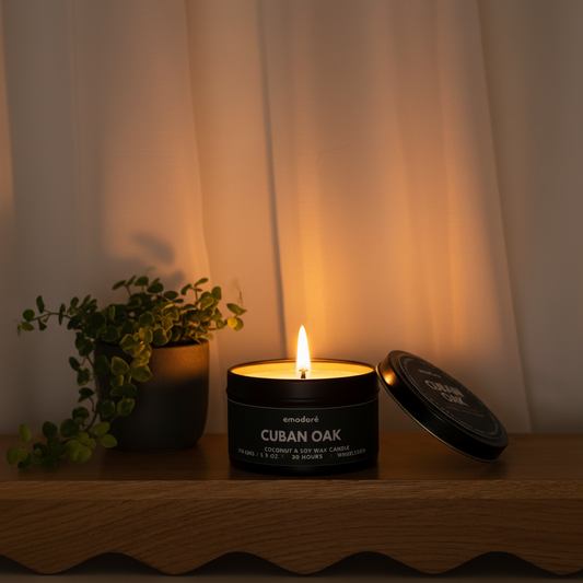 Cuban Oak 8oz Candle