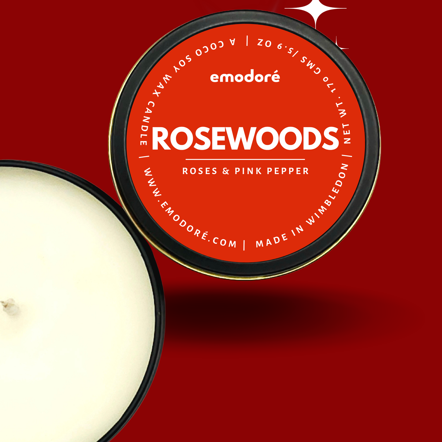 Rosewoods 8oz Candle
