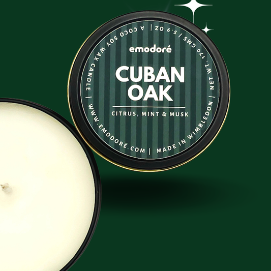 Cuban Oak 8oz Candle